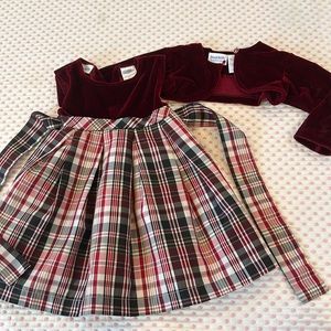 18M dress and sweater